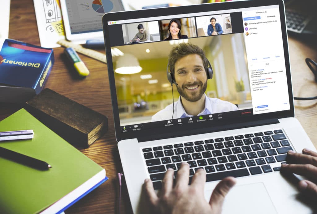 Zoom sur un notebook