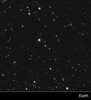 Proxima du Centaure observée depuis la Terre et depuis New Horizons