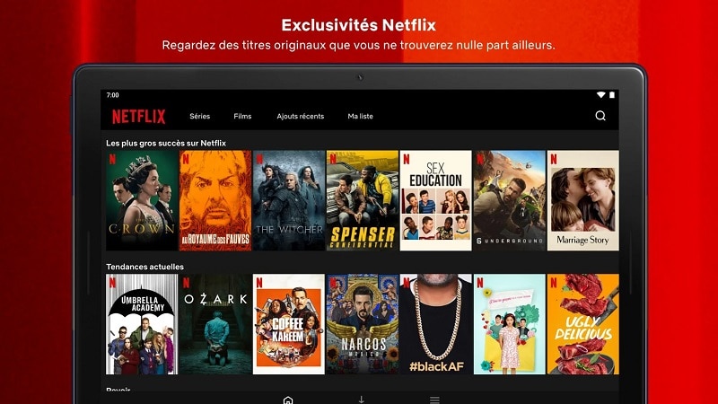 Image 1 : Netflix : comment supprimer un titre de la liste « Reprendre avec le profil de … » sur Android ?