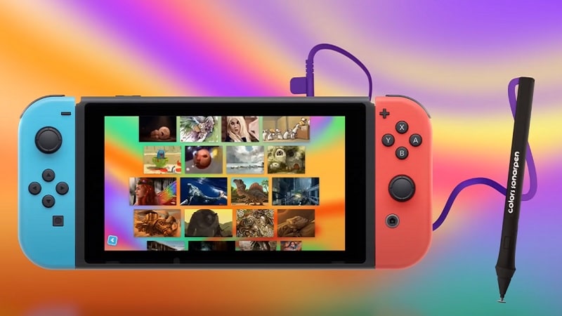 Image 1 : Nintendo Switch : ce stylet de dessin sensible à la pression se branche sur le port audio