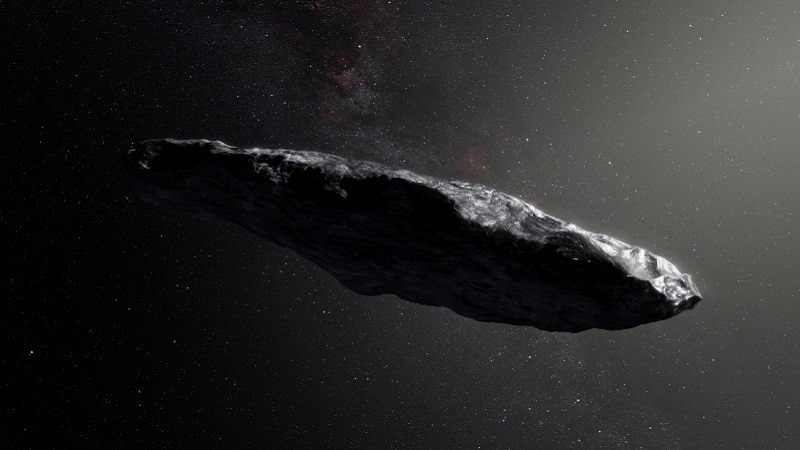 Oumuamua, corps céleste gelé