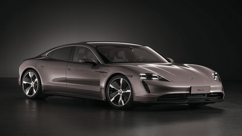 Image 1 : Porsche Taycan : voici la version d'entrée de gamme de la sportive électrique