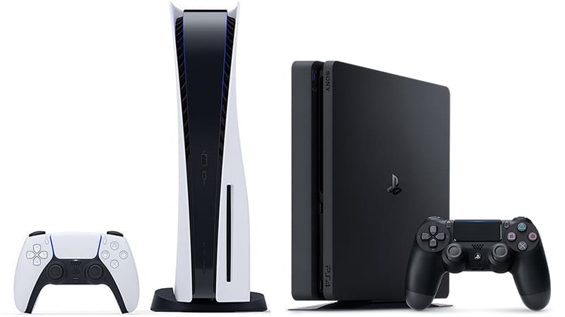 PlayStation 5 et PlayStation 4 Pro