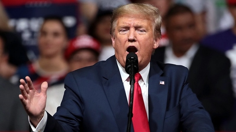 Image 1 : Twitter sanctionne un nouveau tweet de Donald Trump