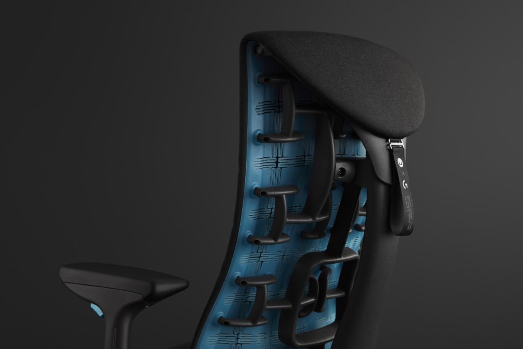 Logitech G Embody fauteuil gaming herman miller