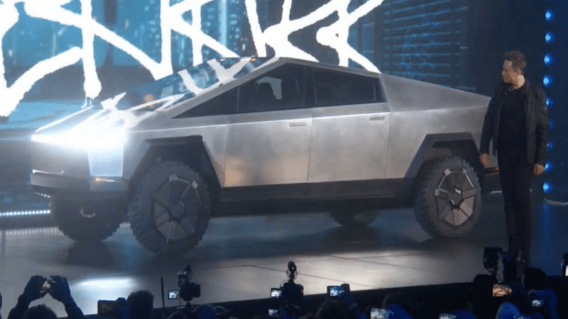 Image 1 : Tesla va changer l'alliage du Cybertruck, son pick-up électrique