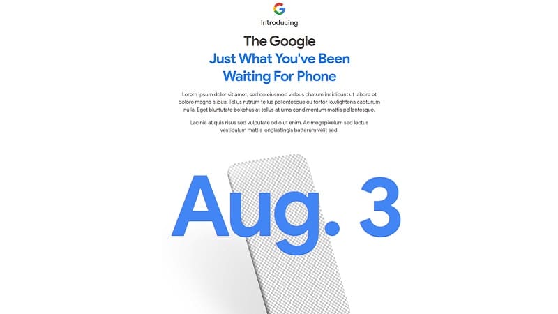 Image 4 : Pixel 4a : Google confirme la date de sortie de son smartphone milieu de gamme