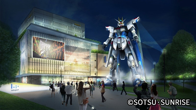 Image 1 : Un Gundam de 18 mètres de haut va s'installer en Chine
