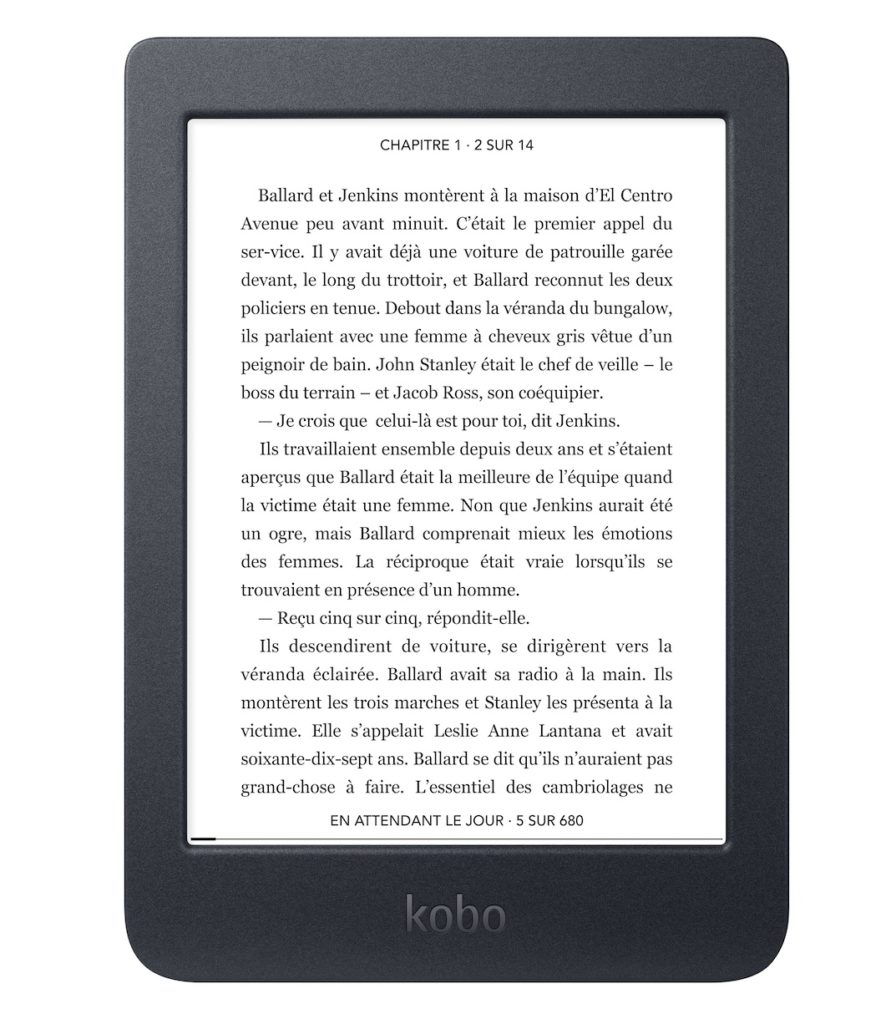 Image 1 : Kobo Nia, une nouvelle venue sur le marché des liseuses d’entrée de gamme