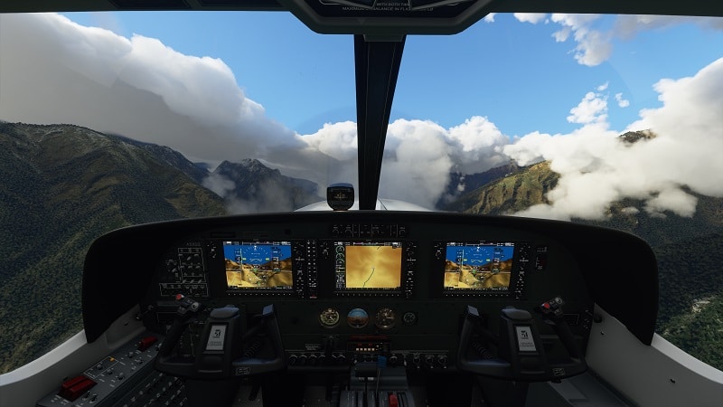 Image 1 : Microsoft Flight Simulator : le jeu sera compatible avec les casques de réalité virtuelle