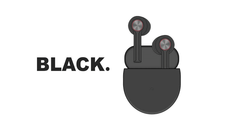 OnePlus Buds Pods black leak