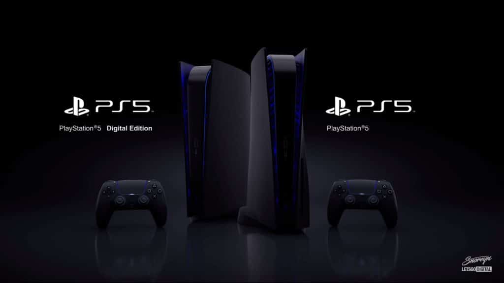 Image 1 : PS5 : et si la console de Sony était noire ?