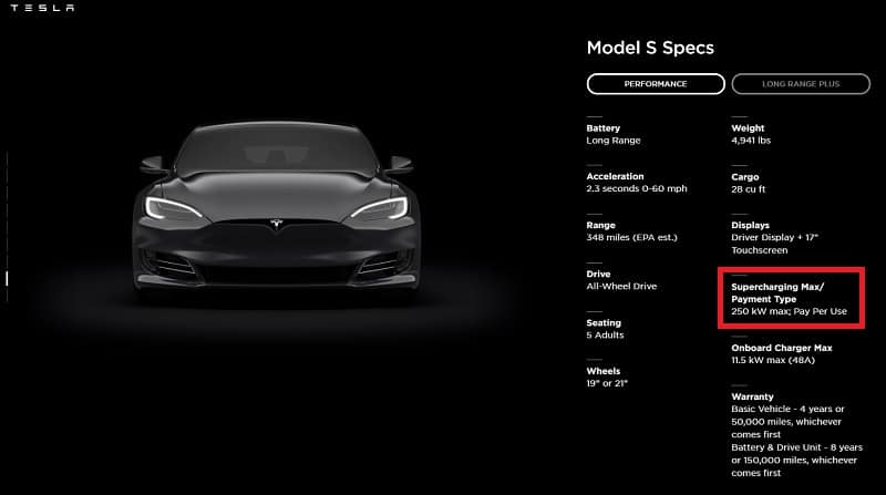 Image 2 : Tesla Model S et X : une modification matérielle qui diminue le temps de charge