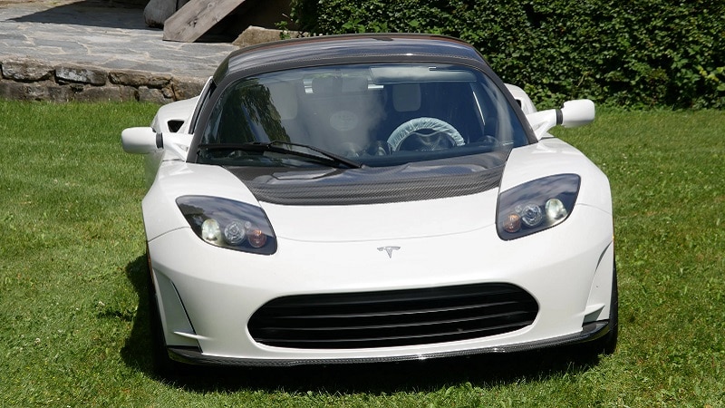 tesla roadster vente