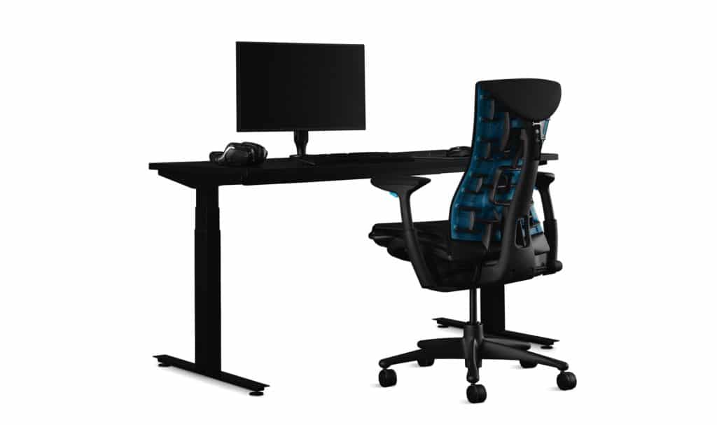 Logitech G Embody fauteuil gaming herman miller bureau navi