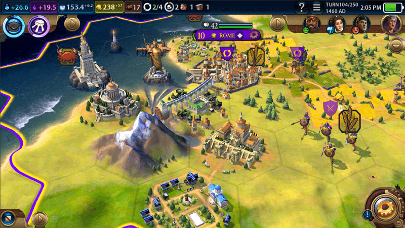 Image 1 : Civilization VI est enfin disponible sur Android et vous pouvez l'essayer gratuitement
