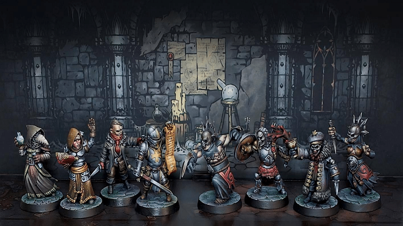 Darkest Dungeon : les figurines du jeu de société ont été dévoilées