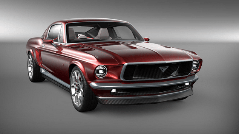Image 1 : Cette Mustang électrique de 840 ch est construite sur la base d'une Tesla Model S