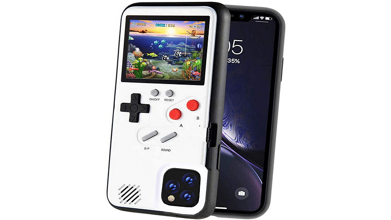 Image 1 : Une coque permet de transformer votre iPhone en Game Boy