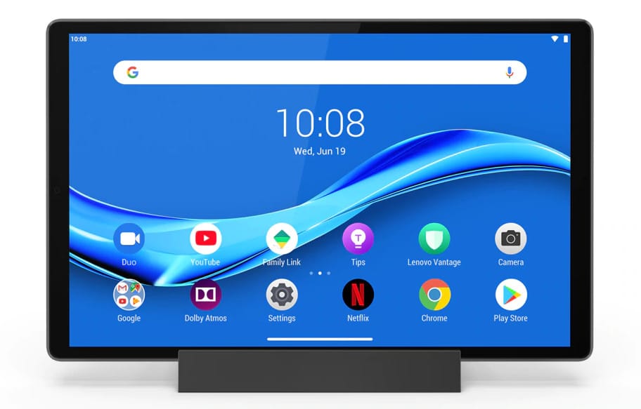 Image 1 : La tablette Lenovo Tab M10 FHD Plus, avec station d'accueil et coque de protection à 200 €