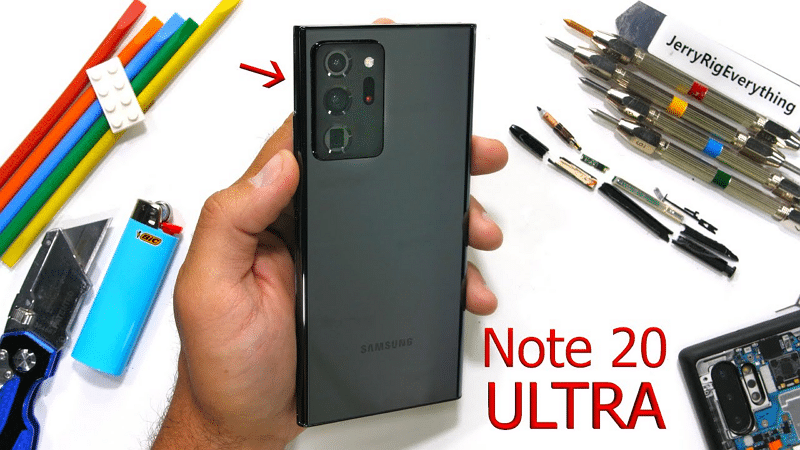 Note 20 Ultra JerryRigEverything