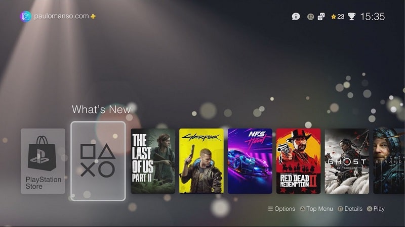 playstation 5 interface 2
