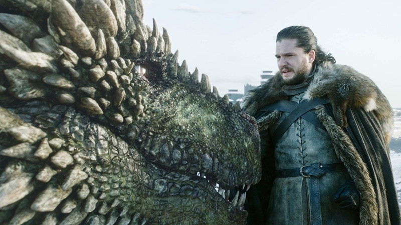 Jon Snow, rôle iconique de Kit Harington dans la série Game of Thrones. 