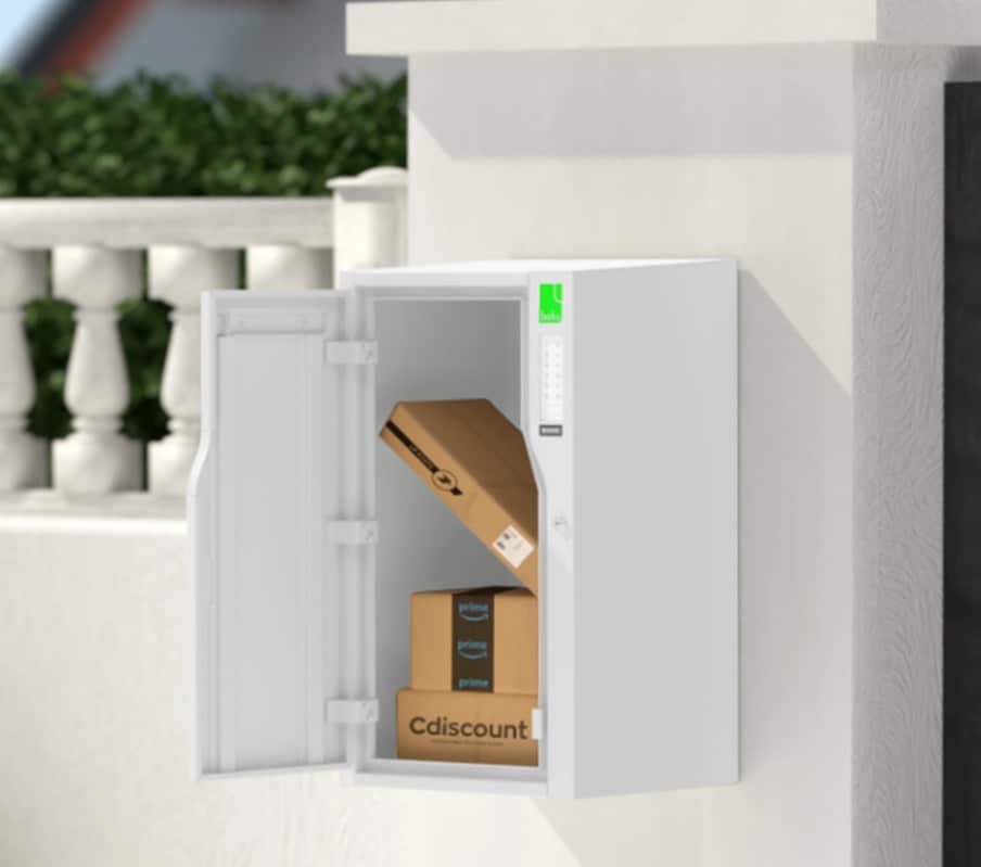Image 1 : BoksONE : la boîte à colis intelligente pour recevoir vos livraisons à domicile