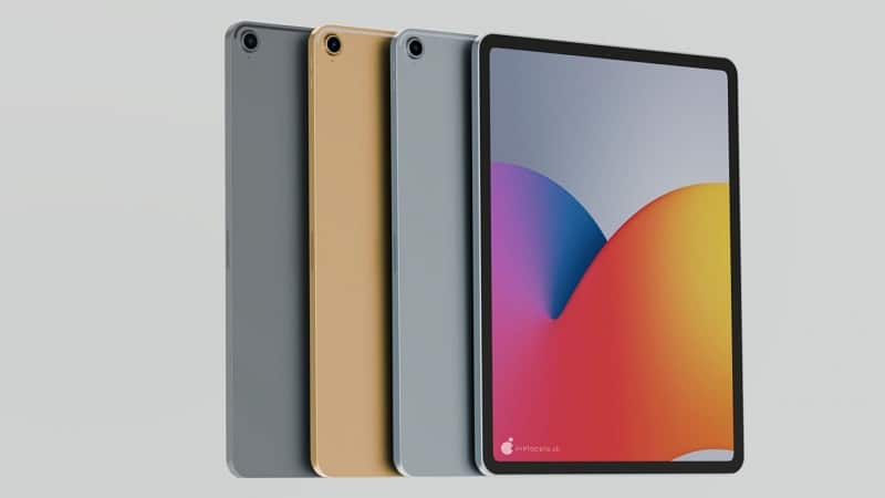 Rendu de l'iPad Air 4