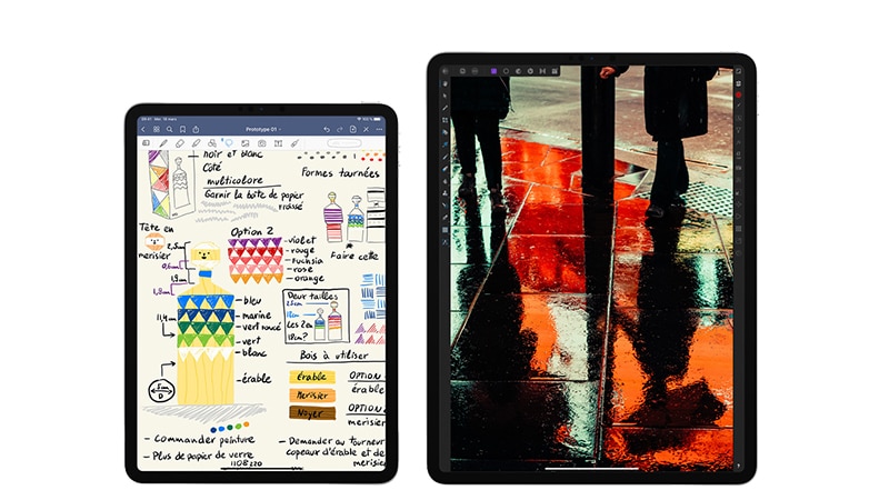 iPad Pro 2020 en 11 et 12,9 pouces