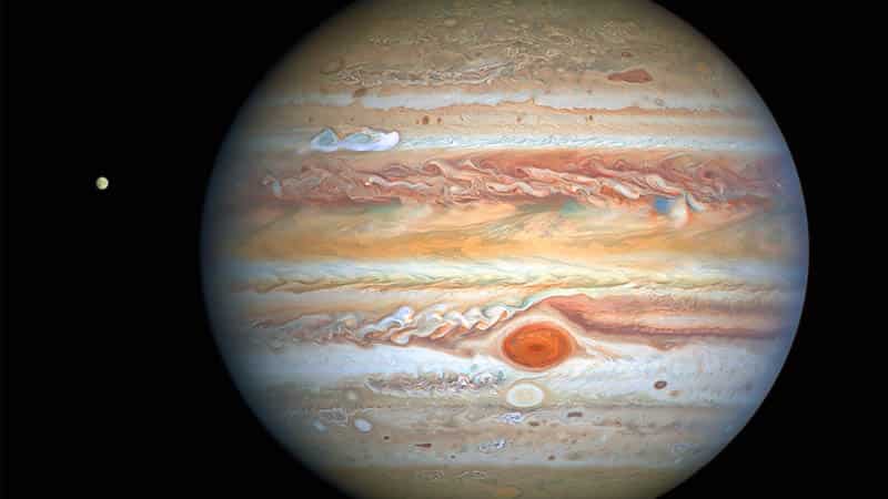 Image 1 : Hubble nous offre la plus belle photo de Jupiter jamais prise