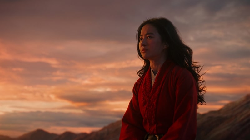 L'actrice Liu Yifei dans le rôle de Mulan