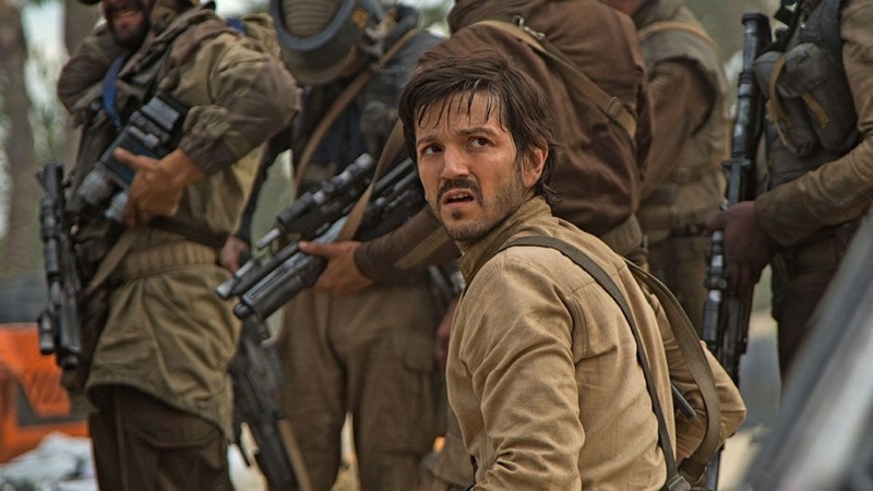 L'acteur Diego Luna dans le film Rogue One