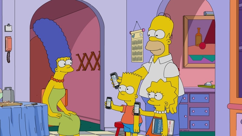 Image extraite de la saison 31 des Simpson