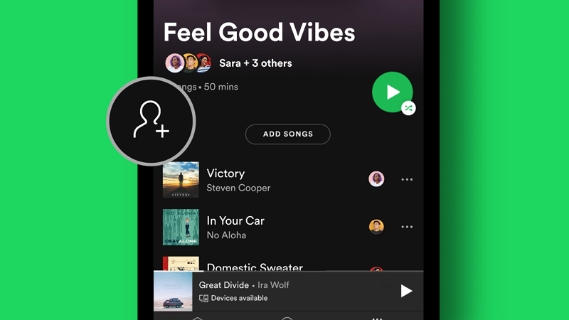 Spotify : comment créer des Playlists collaboratives