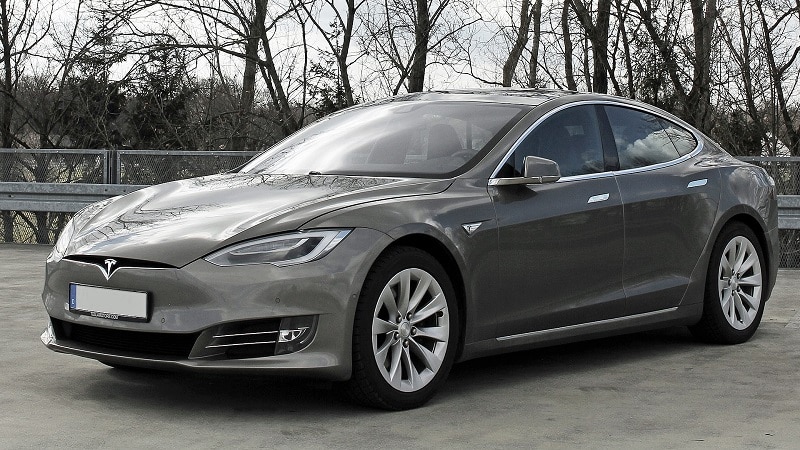 La Tesla Model S.