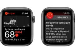 apple watch capteur frequence cardiaque 2