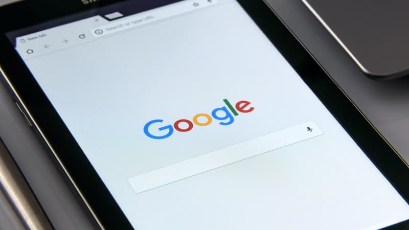 Logo Google sur Chrome