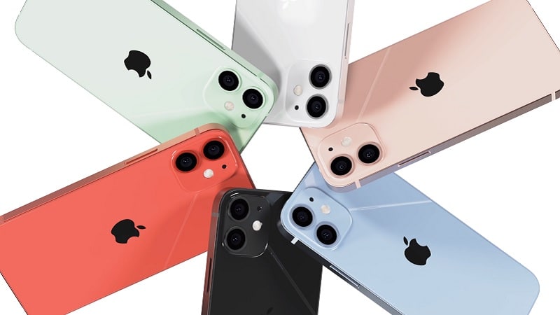 Rendu de l'iPhone 12 mini
