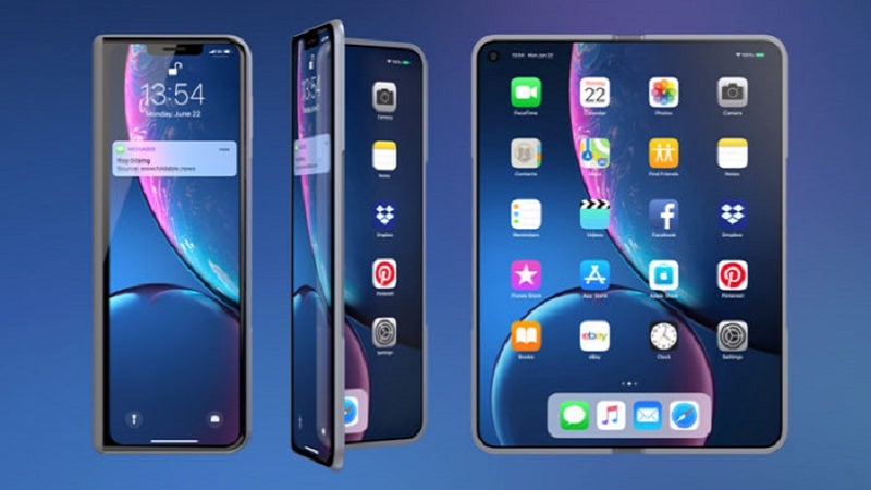 Concept de l'iPhone Fold