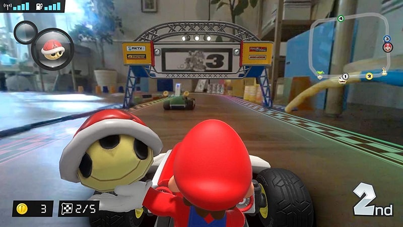 Capture d'écran de Mario Kart Live : Home Circuit