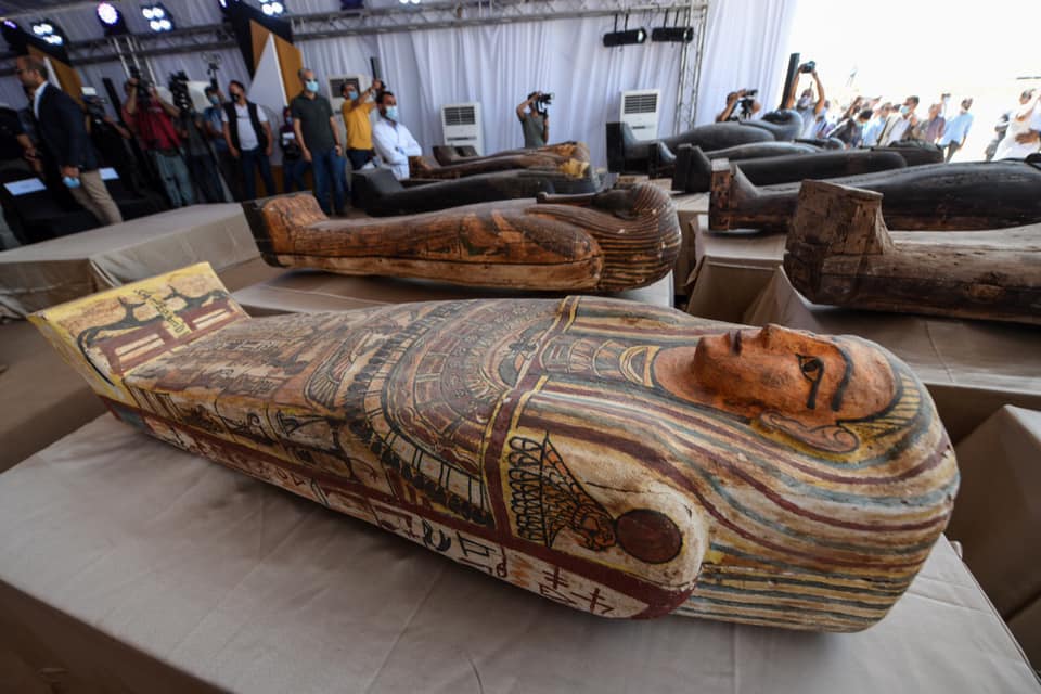 Un sarcophage parfaitement conservé