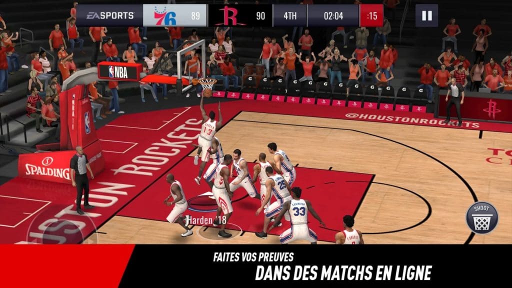 NBA Live Mobile Basket-ball 