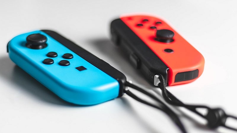 Une paire de Joy-Con de la Nintendo Switch