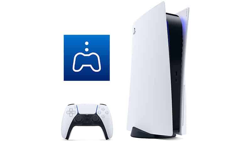 PlayStation 5 et le logo du Remote Play