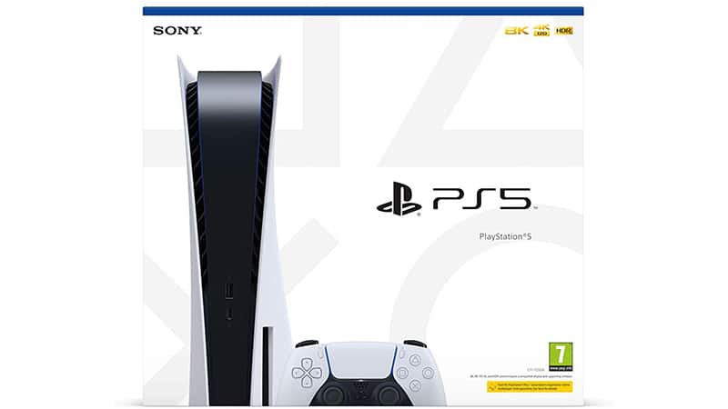 Boîte de la PlayStation 5