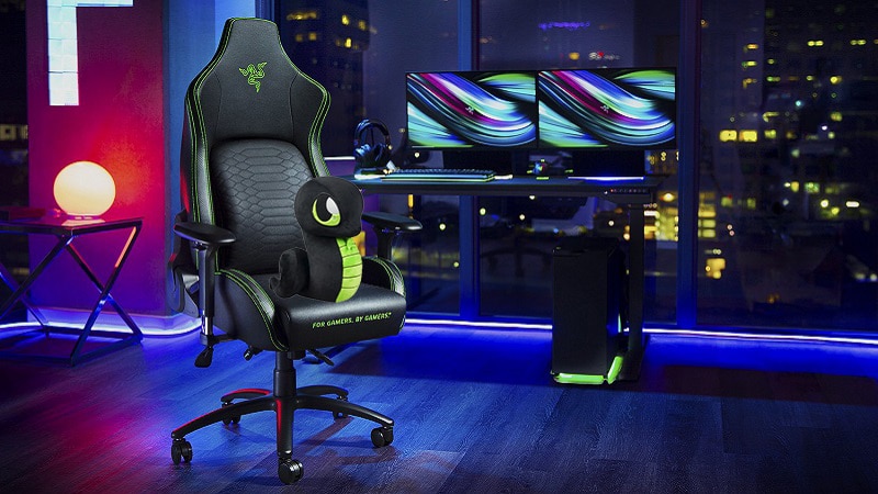 Image 1 : Razer se lance dans les sièges gaming ergonomiques et les peluches