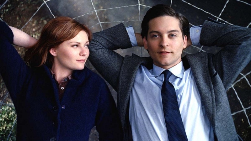 Peter Parker (Tobey Maguire) et Mary Jane Watson (Kirsten Dunst) dans Spider-Man 3