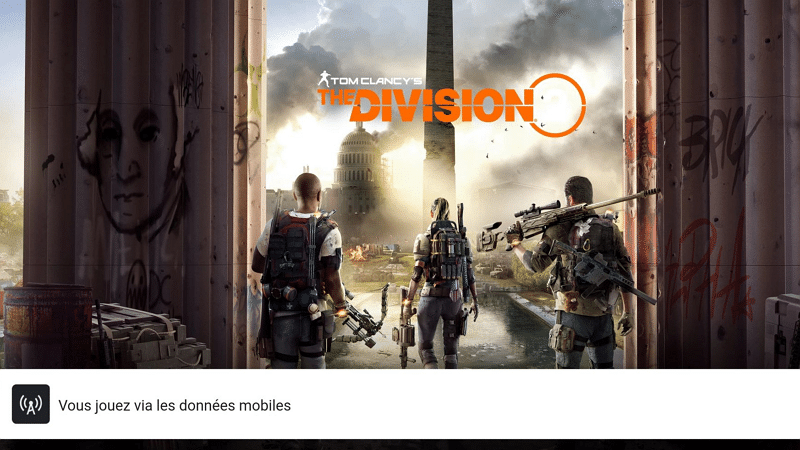 Lancement d'un jeu en 4G sur Stadia - William ZIMMER / Tomsguide.fr