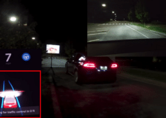Tesla autopilot faux panneaux